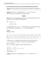 cách tìm công thức tổng quát của dãy số cho bởi công thức truy hồi