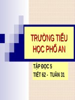 Tuần 31. Bầm ơi