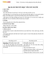 giao an sinh hoc 9 bai 30