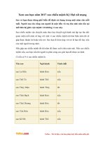 xem sao han nam moi sao chieu menh Ky Hoi nu mang