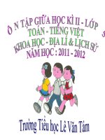 Bài 70. Ôn tập và Kiểm tra cuối năm