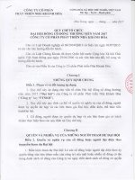 06. Quy chế tổ chức ĐHĐCĐ thường niên năm 2017