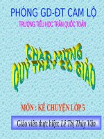 Tuần 4. Tiếng vĩ cầm ở Mỹ Lai