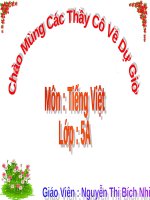 Tuần 33. Sang năm con lên bảy