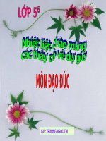 Bài 2. Có trách nhiệm về việc làm của mình