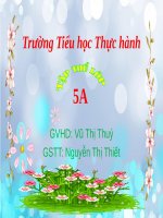 Tuần 29. Một vụ đắm tàu