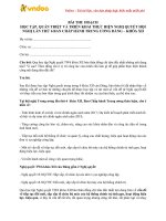 bai thu hoach nghi quyet trung uong 6 khoa 12