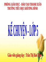 Tuần 14. Pa-xtơ và em bé