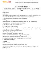 giao an sinh hoc 9 bai 34