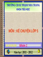 Tuần 4. Tiếng vĩ cầm ở Mỹ Lai