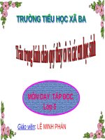 Tuần 17. Ca dao về lao động sản xuất