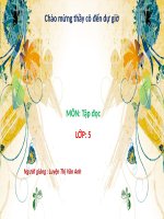 Tuần 14. Hạt gạo làng ta