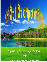 Tuần 29. Một vụ đắm tàu