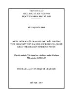 Nhân thân người phạm tội cố ý gây thương tích hoặc gây tổn hại cho sức khỏe của người khác trên địa bàn tỉnh Bình Phước (tt)