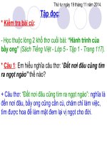 Tuần 13. Người gác rừng tí hon
