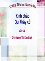 Tuần 32. Những cánh buồm