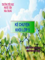 Tuần 27. Kể chuyện được chứng kiến hoặc tham gia (nói lên truyền thống tôn sư, trọng đạo của người Việt Nam)