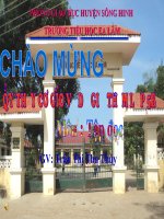 Tuần 12. Kể chuyện đã nghe, đã đọc (có nội dung bảo vệ môi trường)