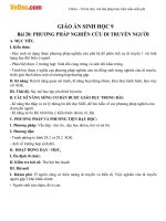 giao an sinh hoc 9 bai 28