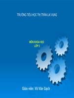 Bài 38-39. Sự biến đổi hóa học