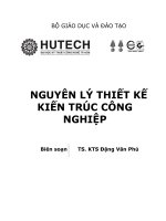 NGUYÊN LÝ THIẾT KẾ KIẾN TRÚC CÔNG NGHIỆP