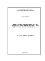 Nghiên cứu đặc điểm cấu trúc địa chất trũng sông hồng theo tài liệu địa vật lý phục vụ điều tra tài nguyên than