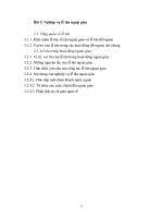 Bài 3 nghiệp vụ lễ tân ngoại giao, nhóm 3 