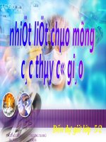 Bài 9-10. Thực hành: Nói 
