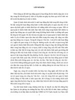 báo cáo thực tập về công tác văn thư lưu trữ