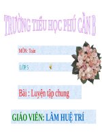 Luyện tập chung Trang 95