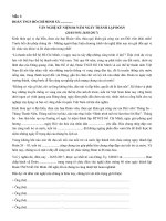 loi dan chuong trinh van nghe 26 3 hay nhat