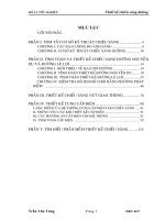 Đồ án thiết kế chiếu sáng đường