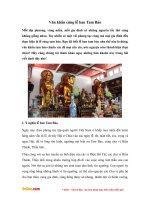 van khan cung le ban tam bao