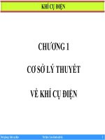 bài giảng khí cụ điện 