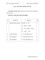 Báo cáo thí nghiệm máy điện 2 