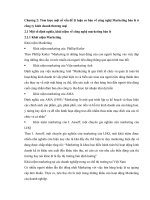 Chương 2 tóm lược một số vấn đề lý luận cơ bản về công nghệ marketing bán lẻ ở công ty kinh doanh thương mại 