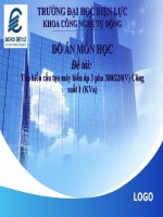 Tìm hiểu cấu tạo máy biến áp 3 pha 380220(v) công suất 1 (KVa) 