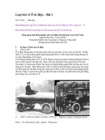 TÀI LIỆU ĐÀO TẠO Ô tô điện 1