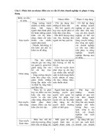 Phân tích ưu nhược điểm các cơ cấu tổ chức doanh nghiệp và phạm vi ứng dụng 