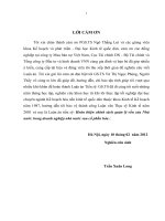 Hoàn thiện chính sách quản lý vốn của Nhà nước trong doanh nghiệp sau cổ phần hóa..PDF