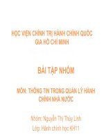 Trình bày hiểu biết về hệ thống thông tin quản lý  trong môt số tổ chức thường có hệ thống thông tin quản lý nào 