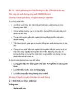 Đánh giá lượng phát thải rắn lỏng khí cho ĐTM của dự án sau nhà máy sản xuất đường công suất 202000 tấn năm 