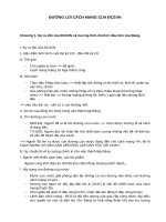 đường lối cách mạng của đcsvn 