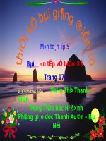 Ôn tập về biểu đồ