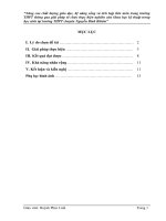 skkn nâng cao chất lượng giáo dục, kỹ năng sống và tích hợp liên môn trong trường THPT thông qua giải pháp tổ chức thực hiện nghiên cứu khoa học kỹ thuật trong học sinh tại trường THPT chuyên  