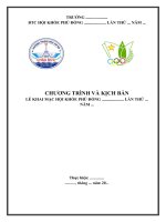 kich ban dan chuong trinh hoi khoe phu dong