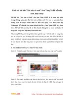 cach tai bai hat noi nay co anh ve dien thoai may tinh