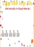 Chia một số thập phân cho 10, 100, 1000,...