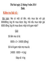 Ôn tập: Bảng đơn vị đo độ dài