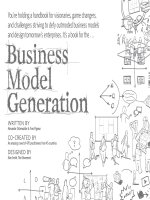 Business Model Generation: A Handbook for Visionaries, Game Changers, and Challengers Paperback – July 13, 2010